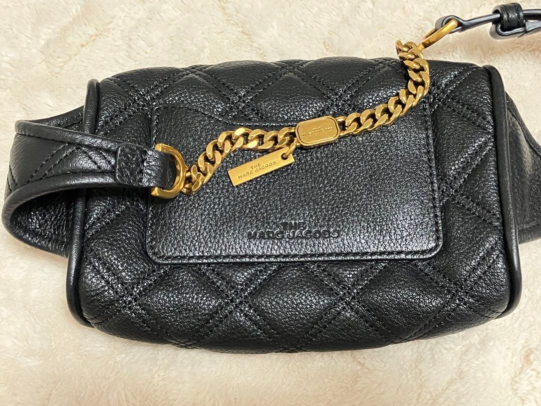 【カエル】キルティングレザーバッグ MARC JACOBS
