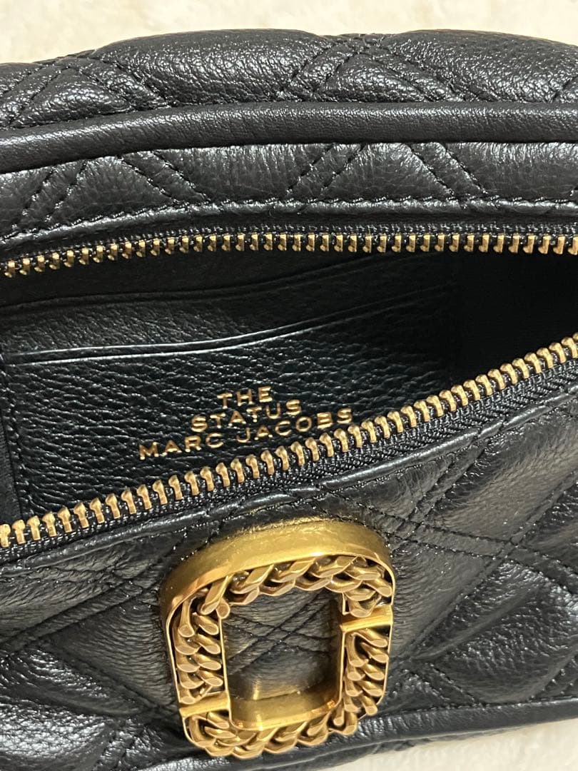 【カエル】キルティングレザーバッグ MARC JACOBS