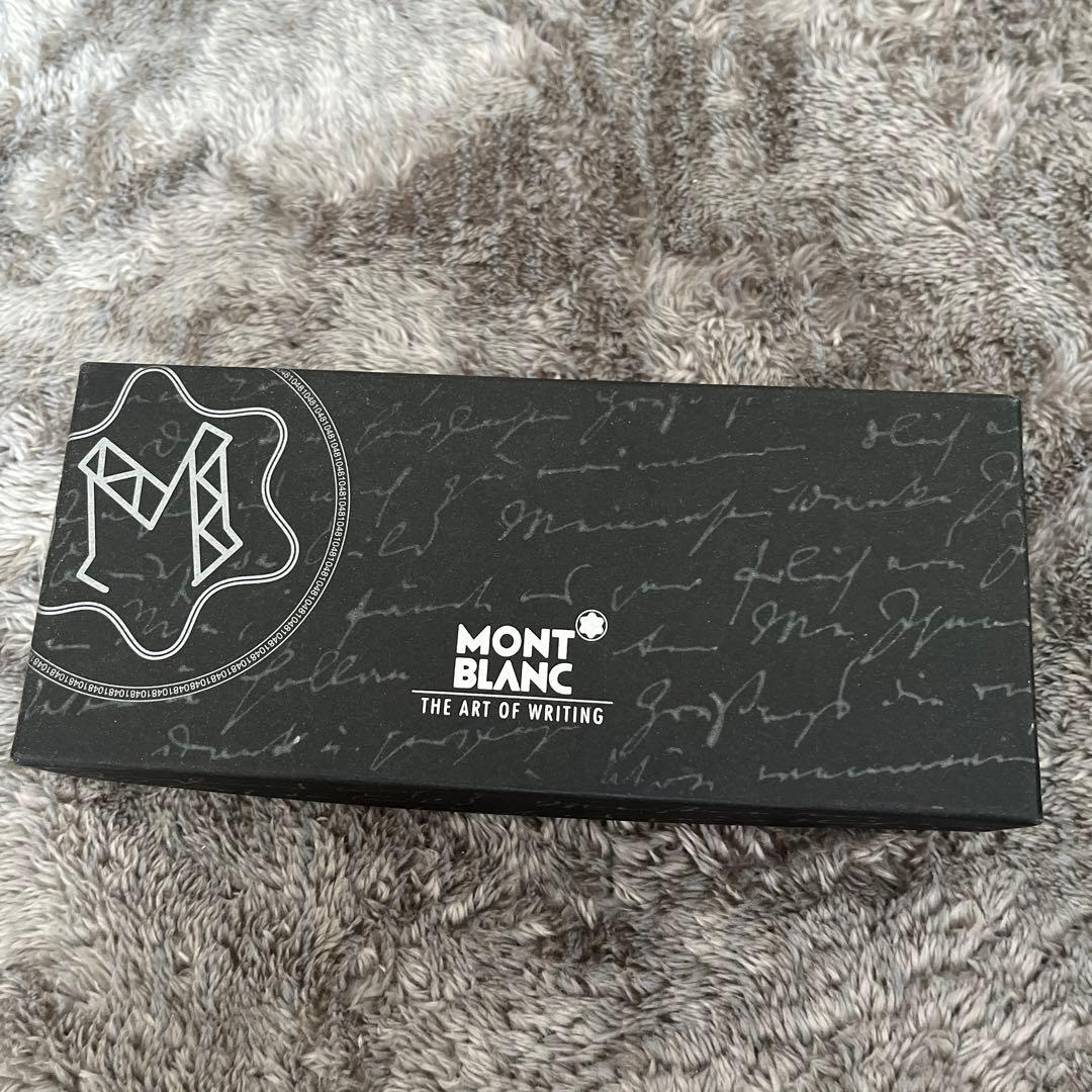 ヨ*ン様 Mont Blanc モンブラン　ボールペン　ケース付き　美品