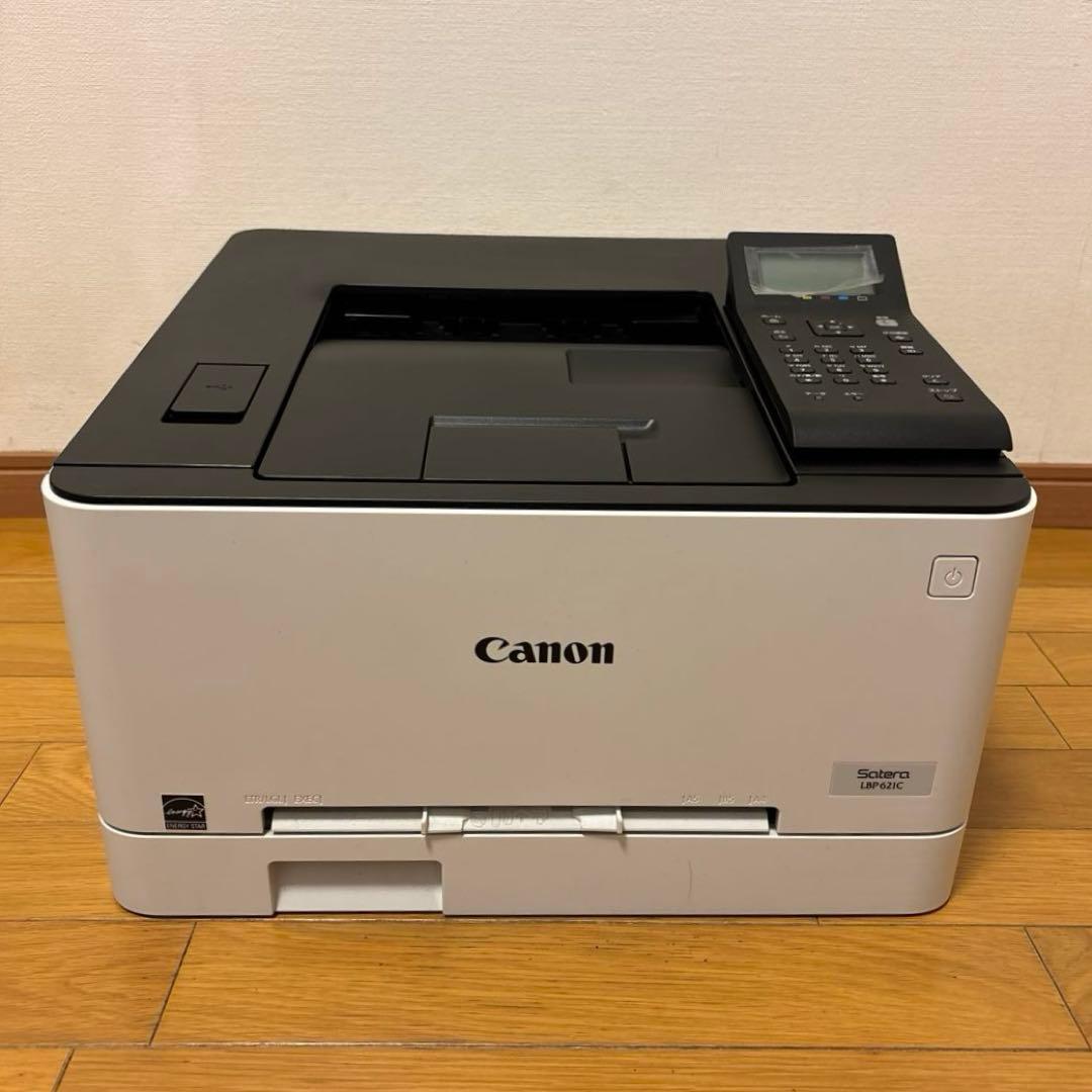 印刷506枚 Canonキヤノン LBP621C A4 カラーレーザープリンター