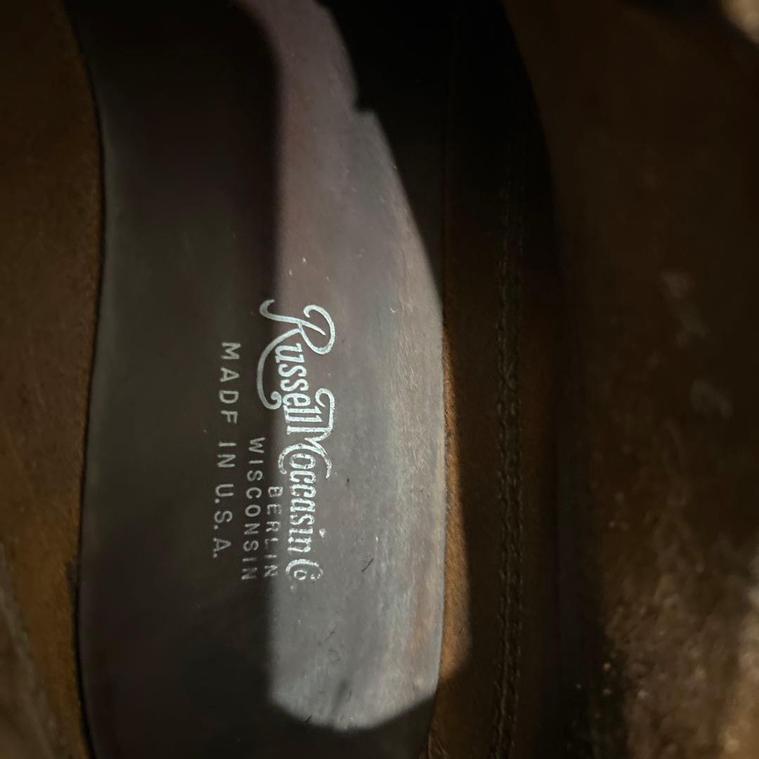 そ*い様 ラッセルモカシン スポーティングクレイチャッカsize8.5㌅