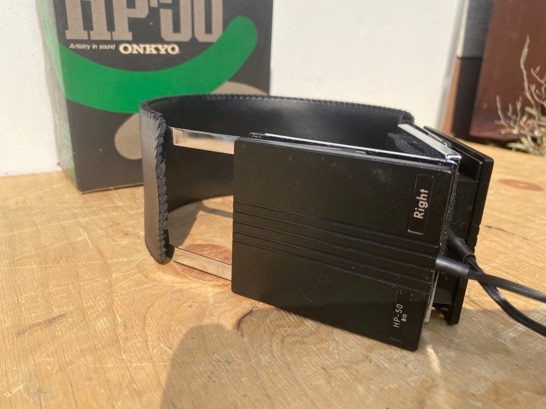 onkyo hp-50 ヘッドフォン 本箱　美品　中古品