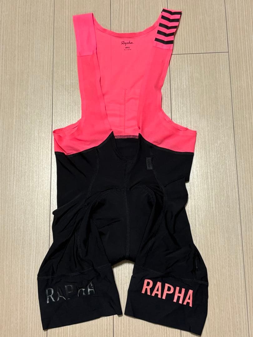 ラファRapha メンズ プロチーム ビブショーツ　レギュラー Sサイズ