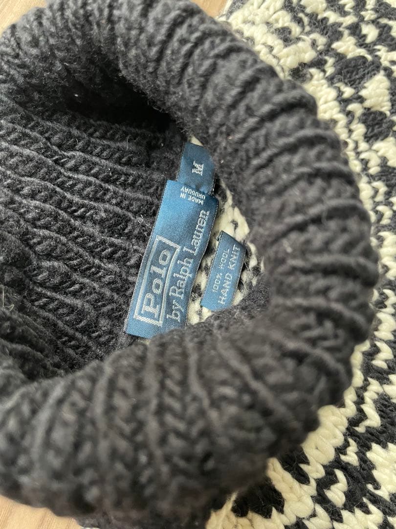 ラルフローレン セーター　RRL ポロカントリー　　手編み　Dior Alps