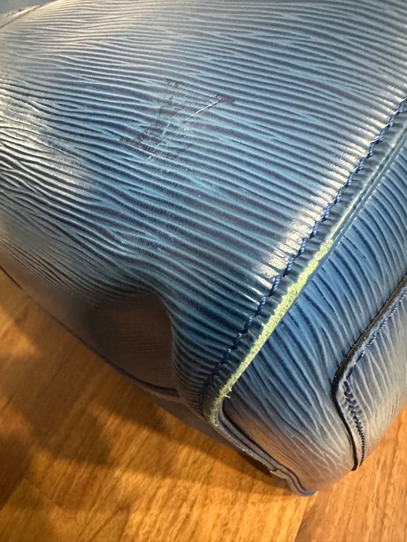 Louis Vuitton ルイヴィトン ボストンバッグ 青