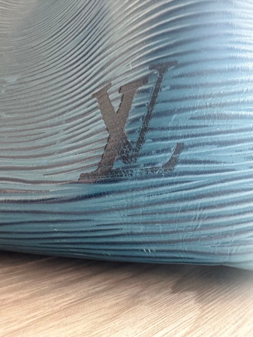 Louis Vuitton ルイヴィトン ボストンバッグ 青