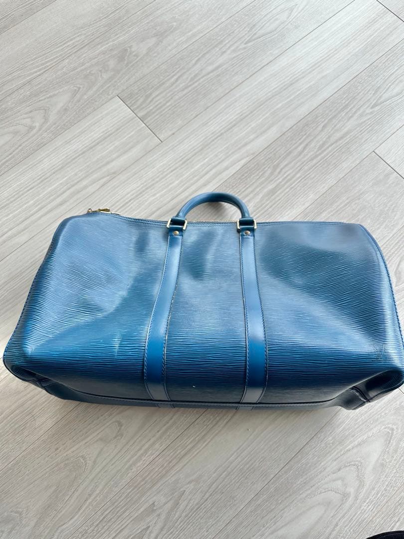 Louis Vuitton ルイヴィトン ボストンバッグ 青