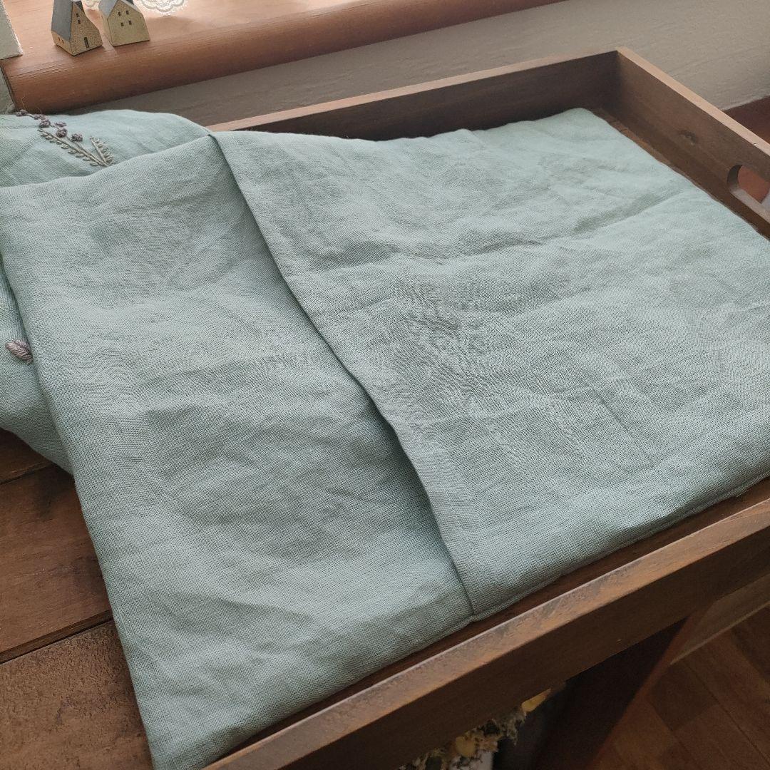 【リネン刺繍　ララ様オーダー専用ページ】　マルチクロス　クッションカバー