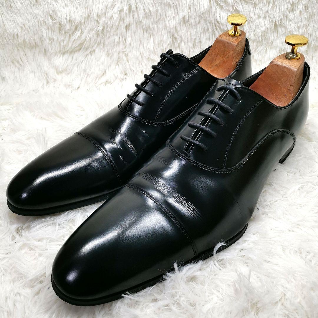 【美品】REGAL　リーガル　ストレートチップ　011R　ブラック　27cm