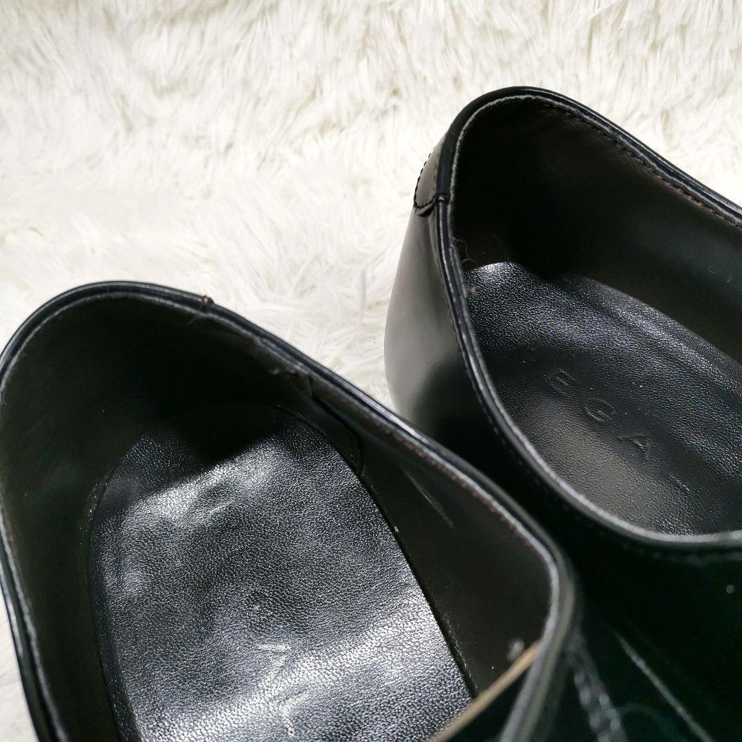 【美品】REGAL　リーガル　ストレートチップ　011R　ブラック　27cm