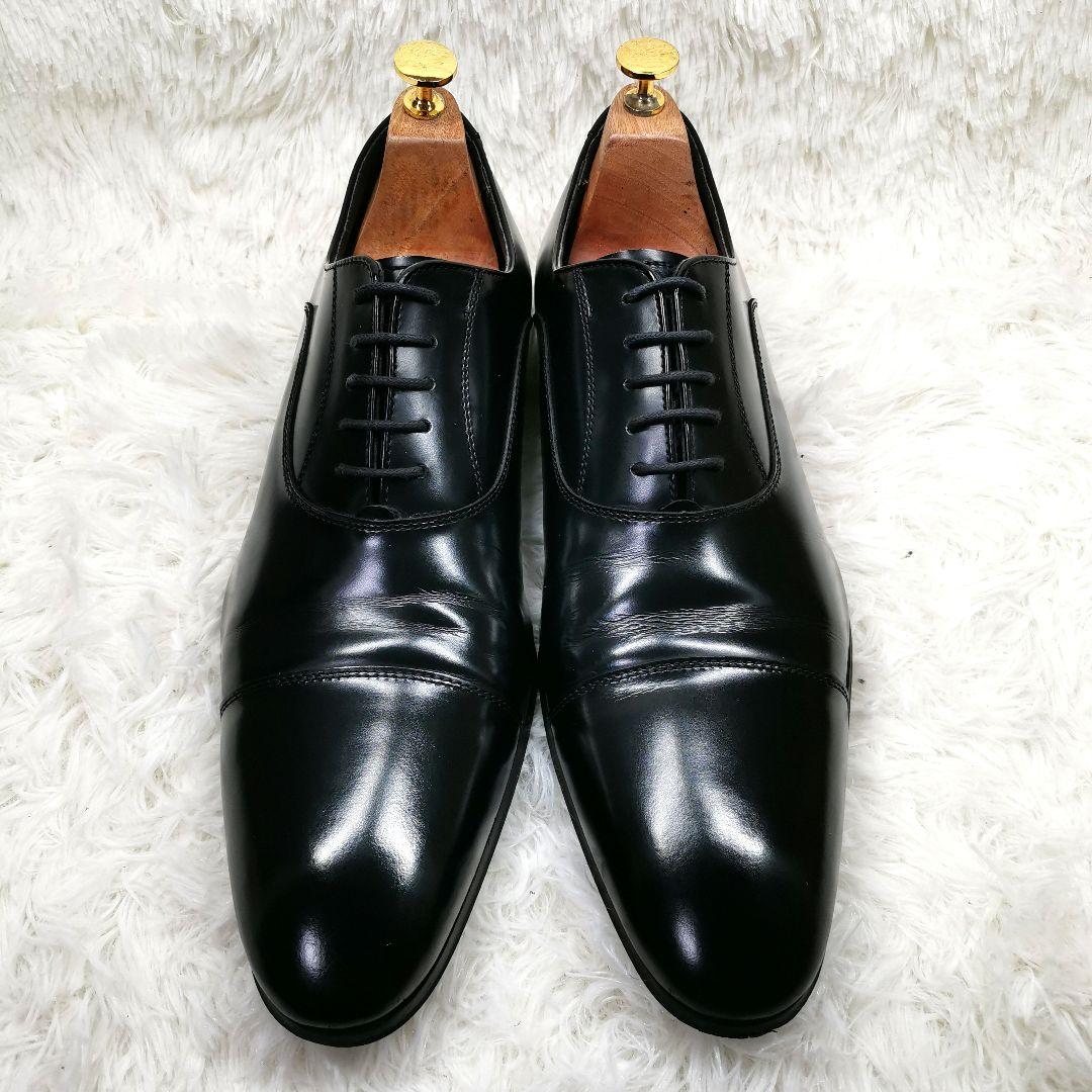 【美品】REGAL　リーガル　ストレートチップ　011R　ブラック　27cm