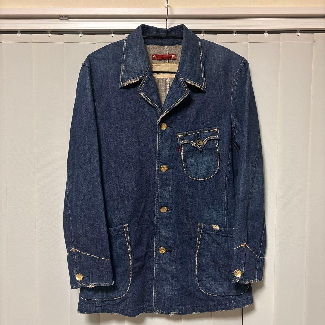 Levi's リーバイス70802-05 カバーオール レッドループ　木村拓哉着