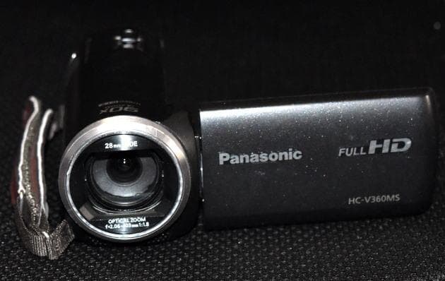 【美品】Panasonic 　HC-V360MS　-K　＋互換バッテリー