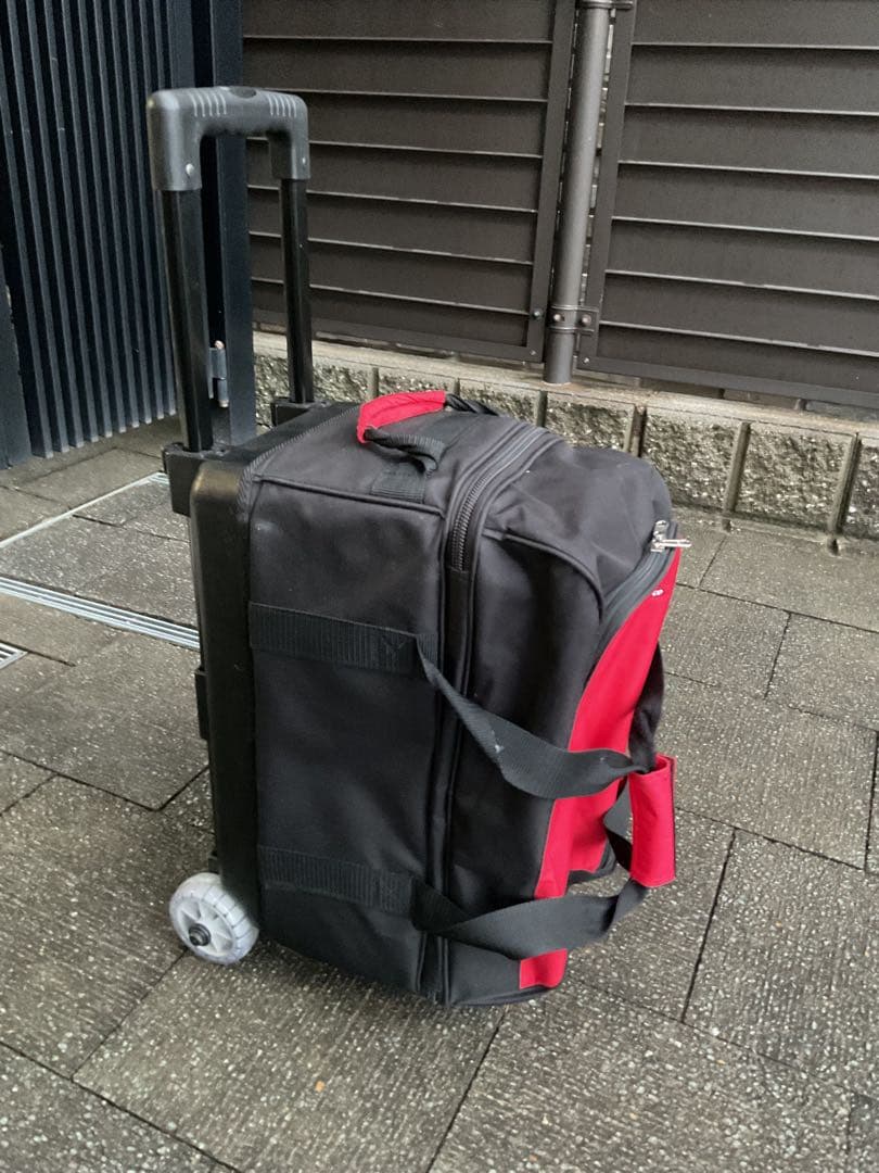 1日使用ABSキャスターキャリー2ボールバック(usedAAA)