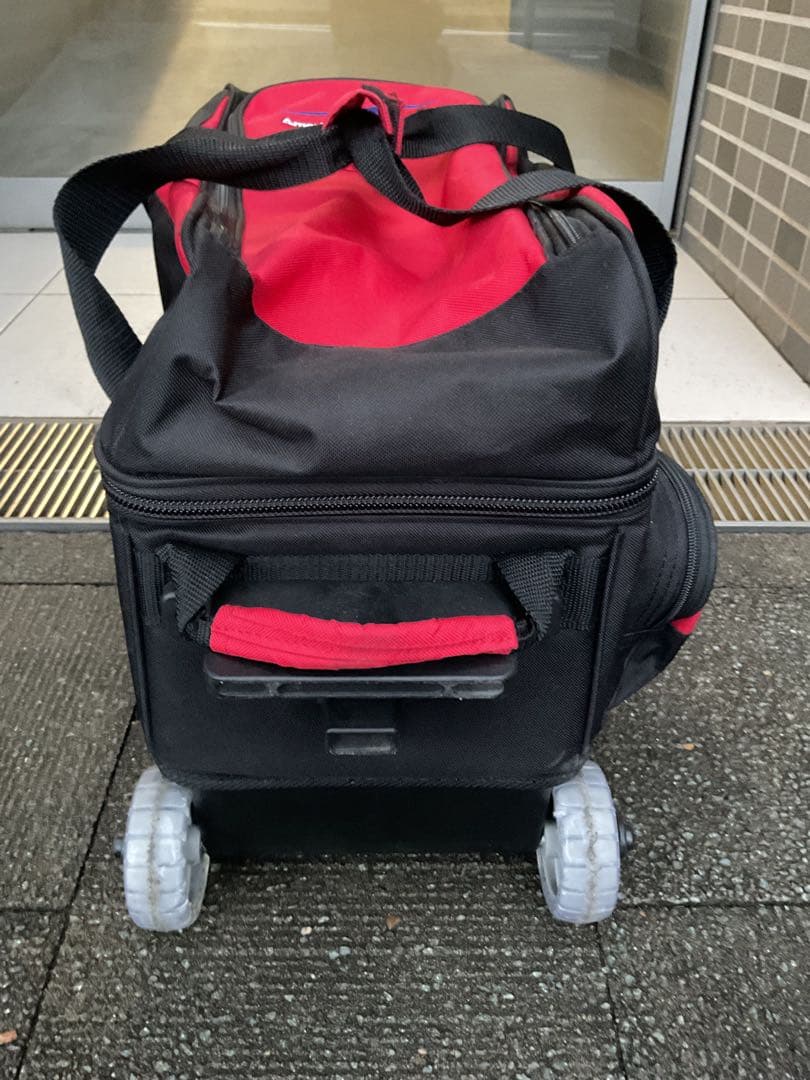 1日使用ABSキャスターキャリー2ボールバック(usedAAA)