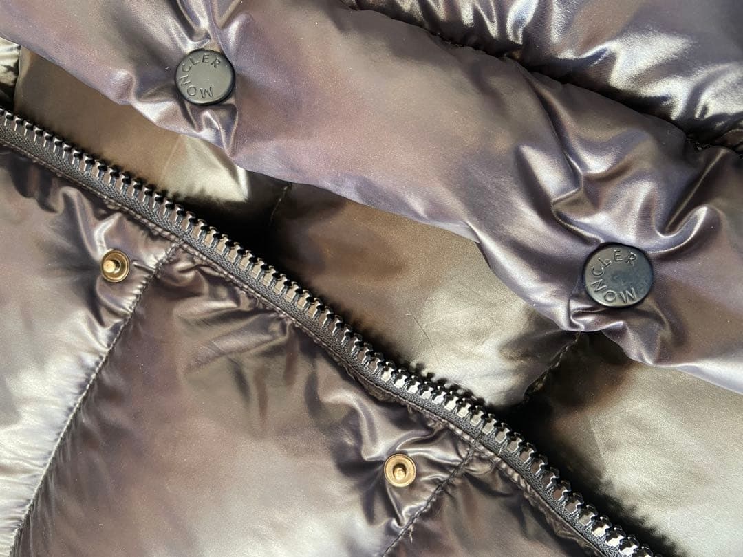 ★1月中限定値引き　モンクレール　エベレスト　廃盤　ビッグロゴ　ネイビー　L