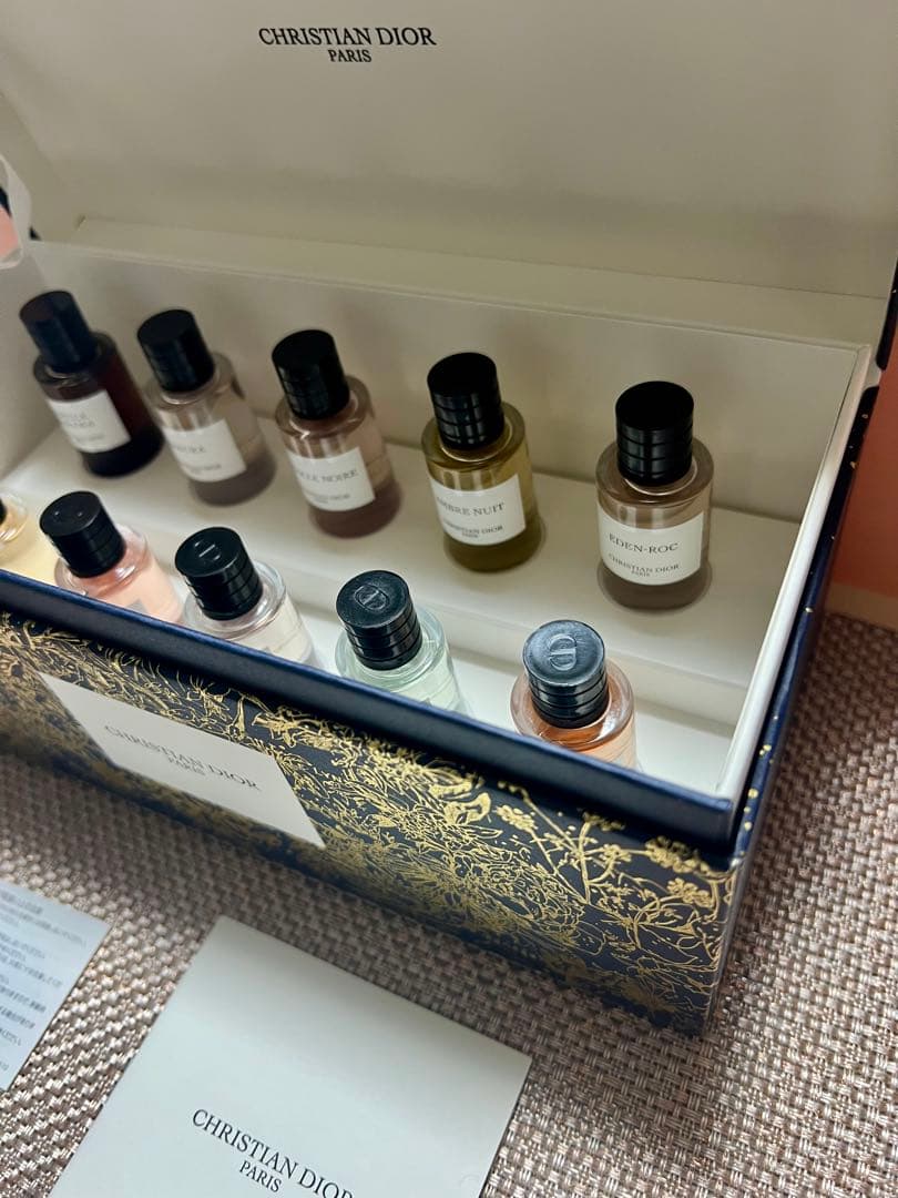 メゾン クリスチャン ディオール ミニチュア コレクション　クリスマスコフレ