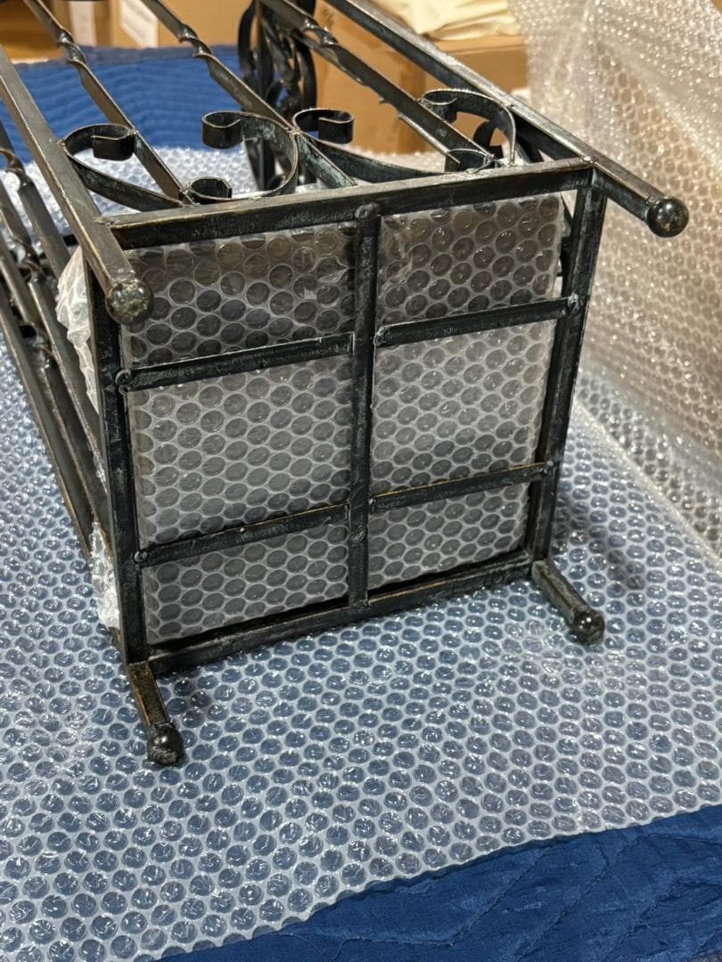 傘立て アンブレラスタンド 四角 アイアン アンティーク ヴィンテージ