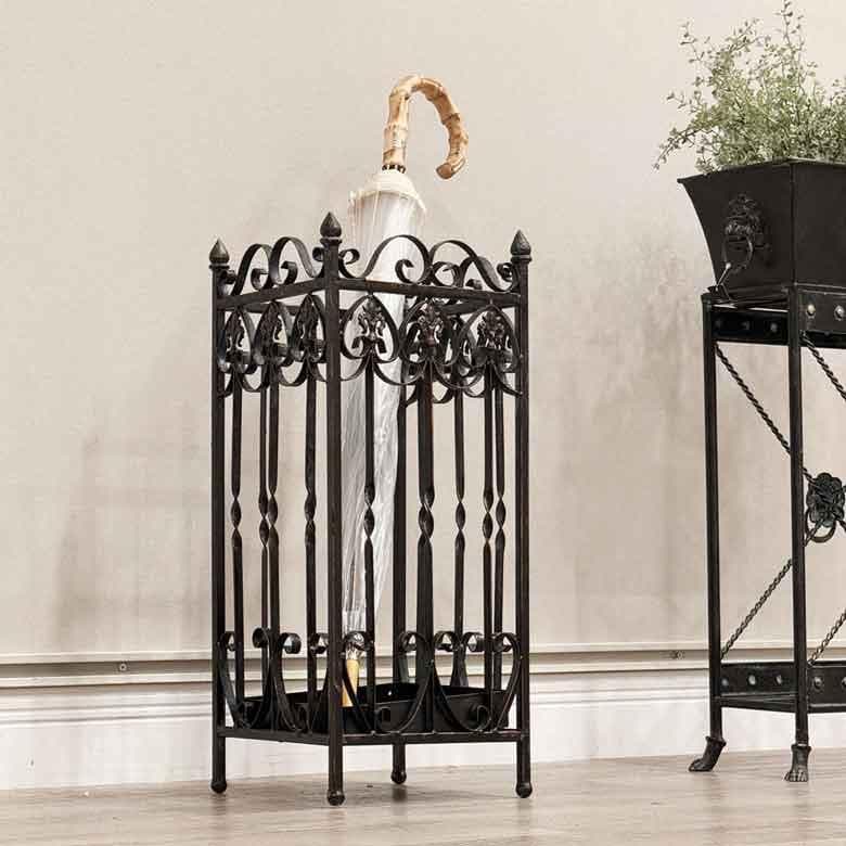 傘立て アンブレラスタンド 四角 アイアン アンティーク ヴィンテージ