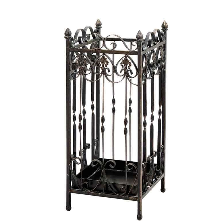 傘立て アンブレラスタンド 四角 アイアン アンティーク ヴィンテージ