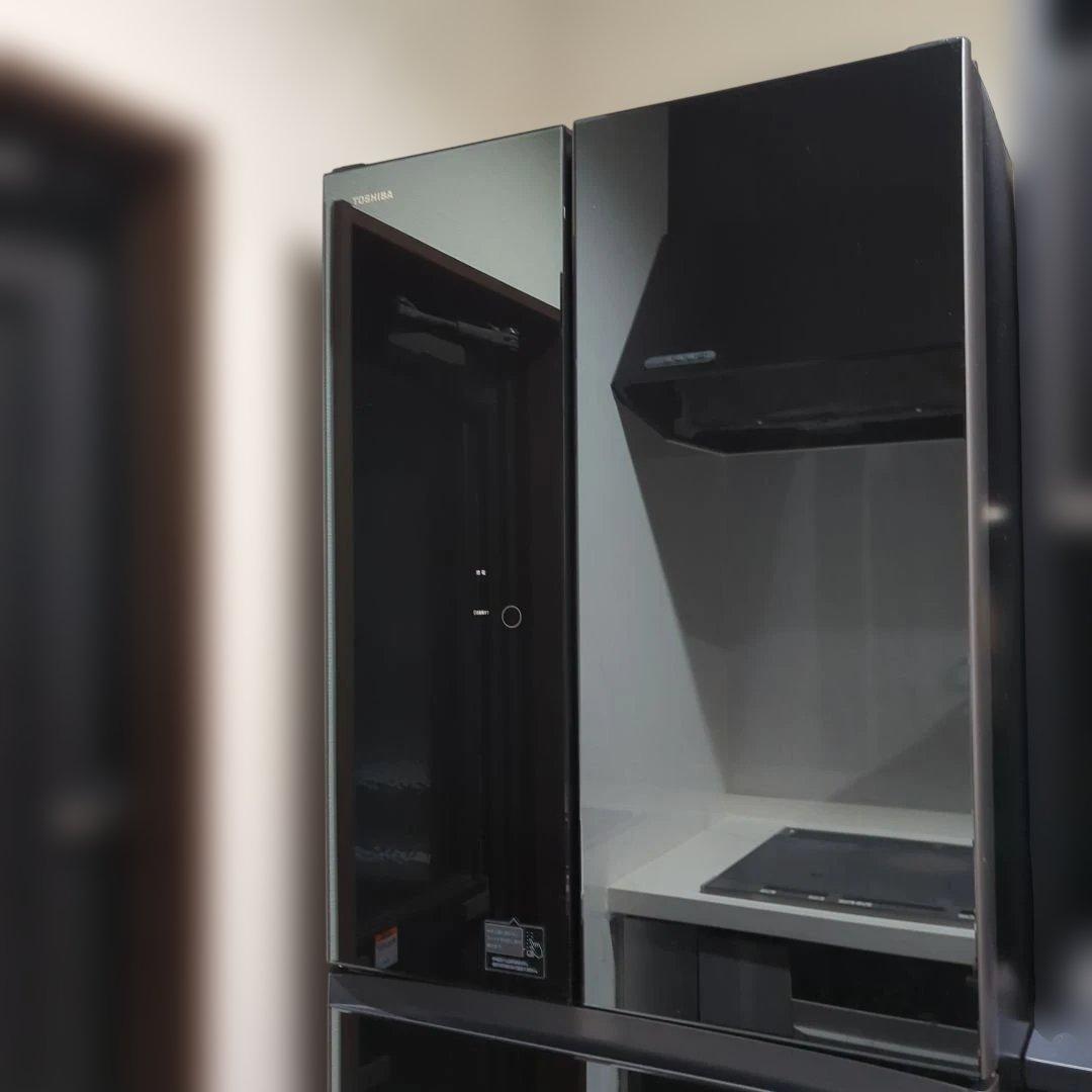 【4月中旬発送】東芝 冷蔵庫 462L 製氷OK ※タッチパネル不良