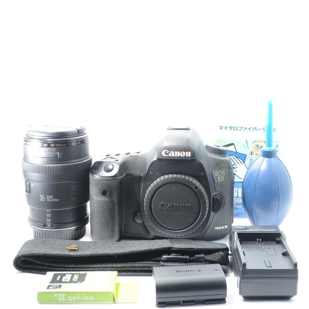 ハイアマチュアモデルの名機❗️Canon 5D Mark Ⅲ✨届いてすぐに使える