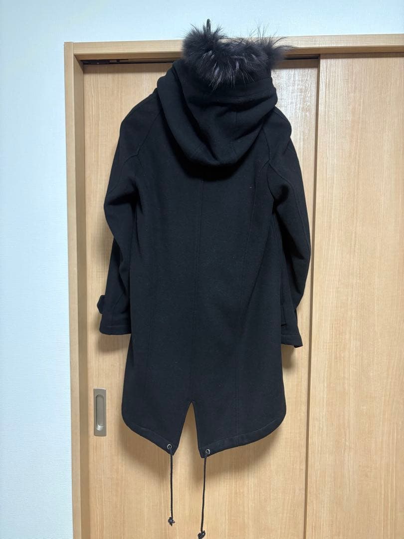 GADGET GROW ブラックモッズコート