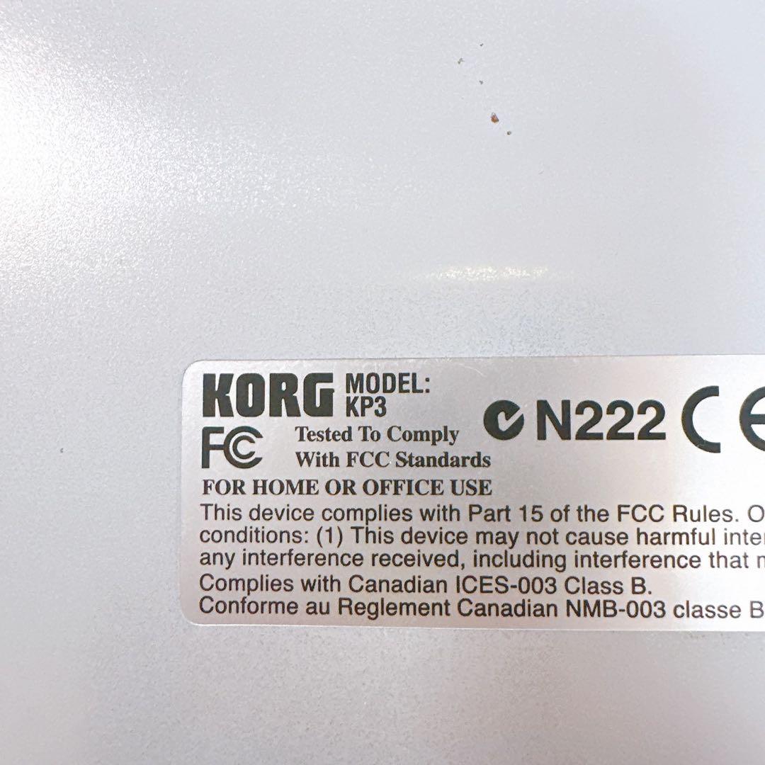 【極美品】korg コルグ KP3 kaoss pad3 DJエフェクター