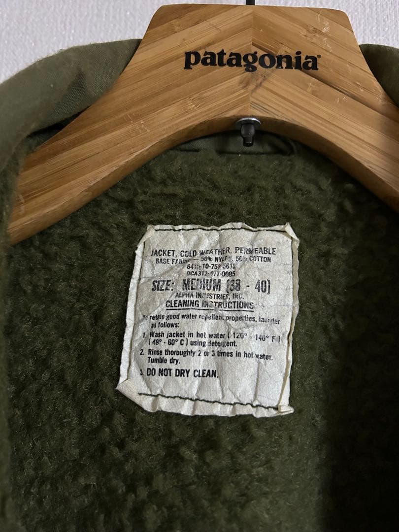 80’c ビンテージA2デッキジャケット　38-40