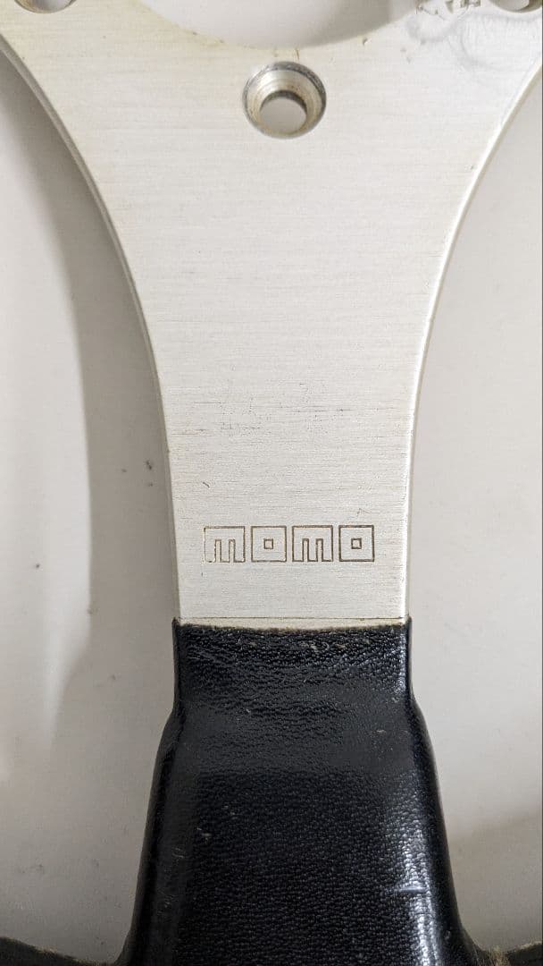 モモ　momo ジャッキースチュワート　ステアリング 旧車　約35π　当時物　太