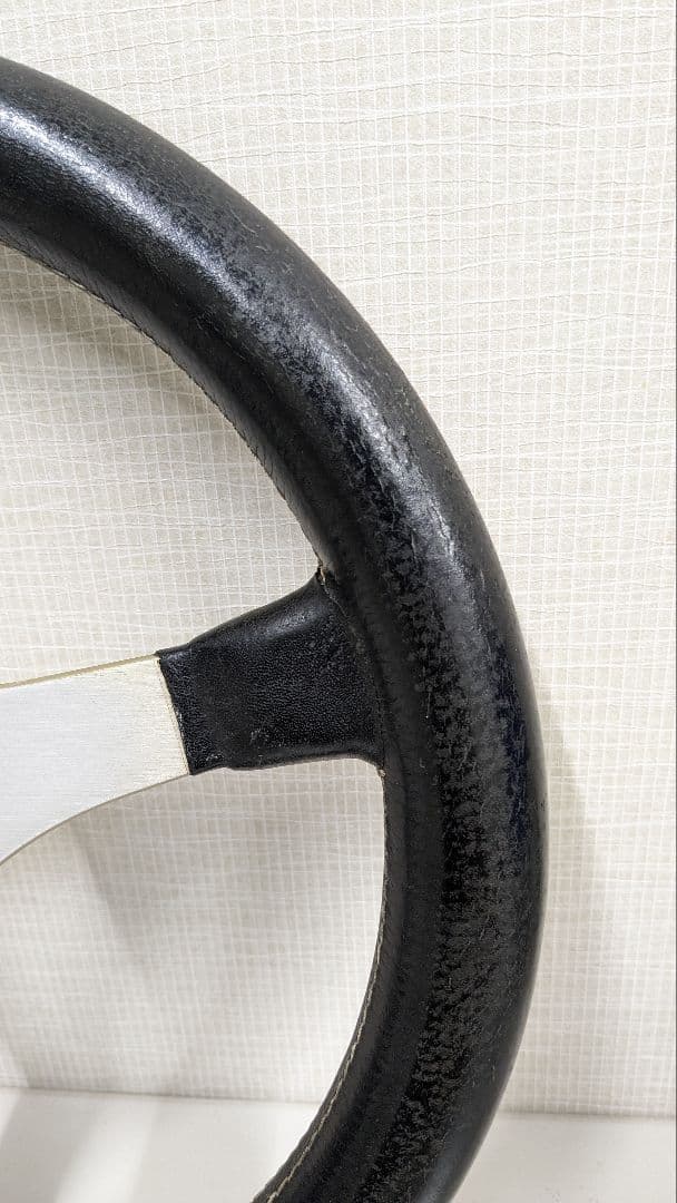 モモ　momo ジャッキースチュワート　ステアリング 旧車　約35π　当時物　太