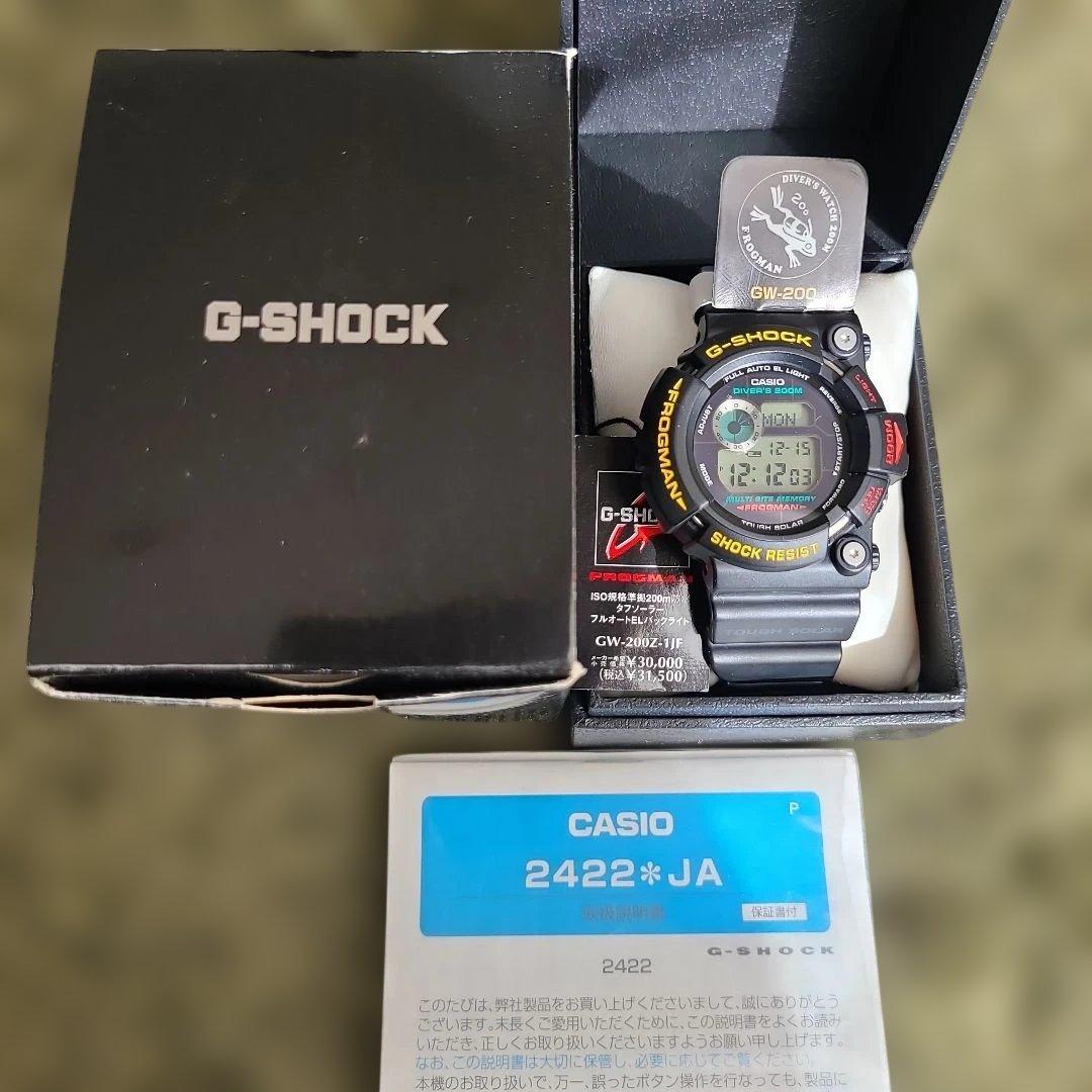 G-SHOCK GW-200Z-1JF フロッグマン