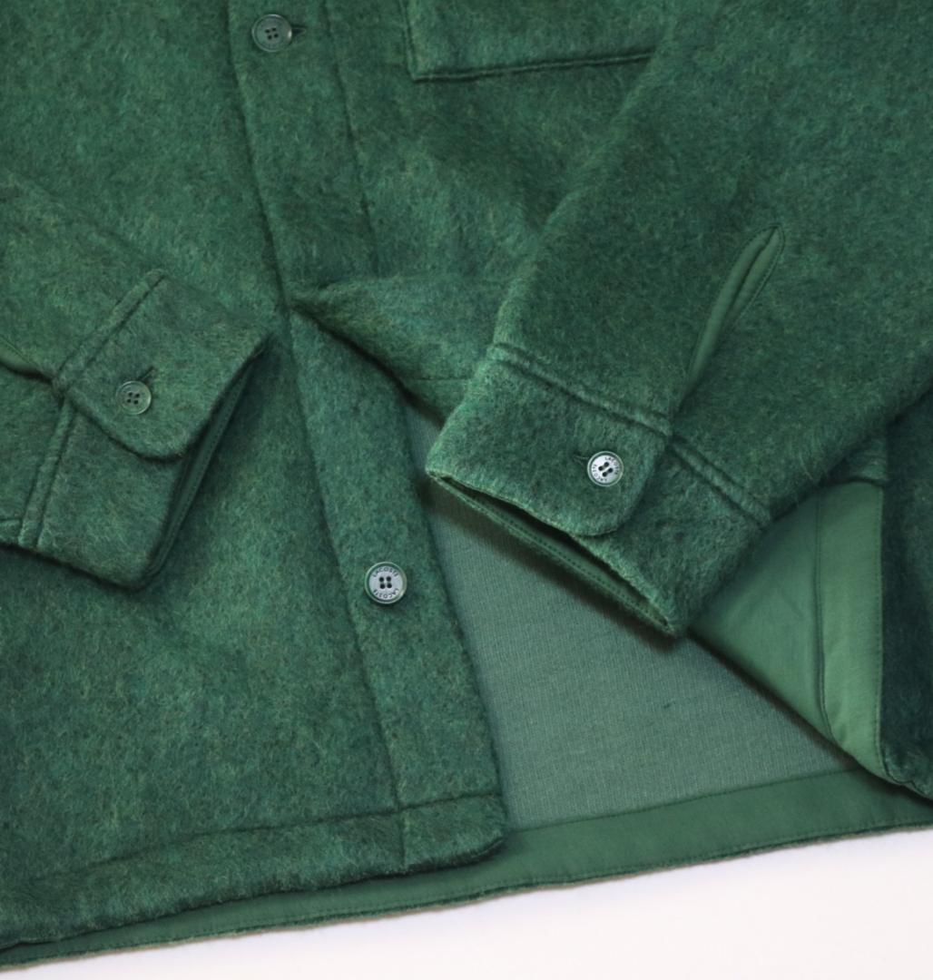 新品【ラコステ】フェルト オーバーシャツジャケット 40(M-L)