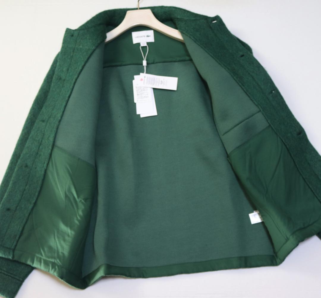 新品【ラコステ】フェルト オーバーシャツジャケット 40(M-L)