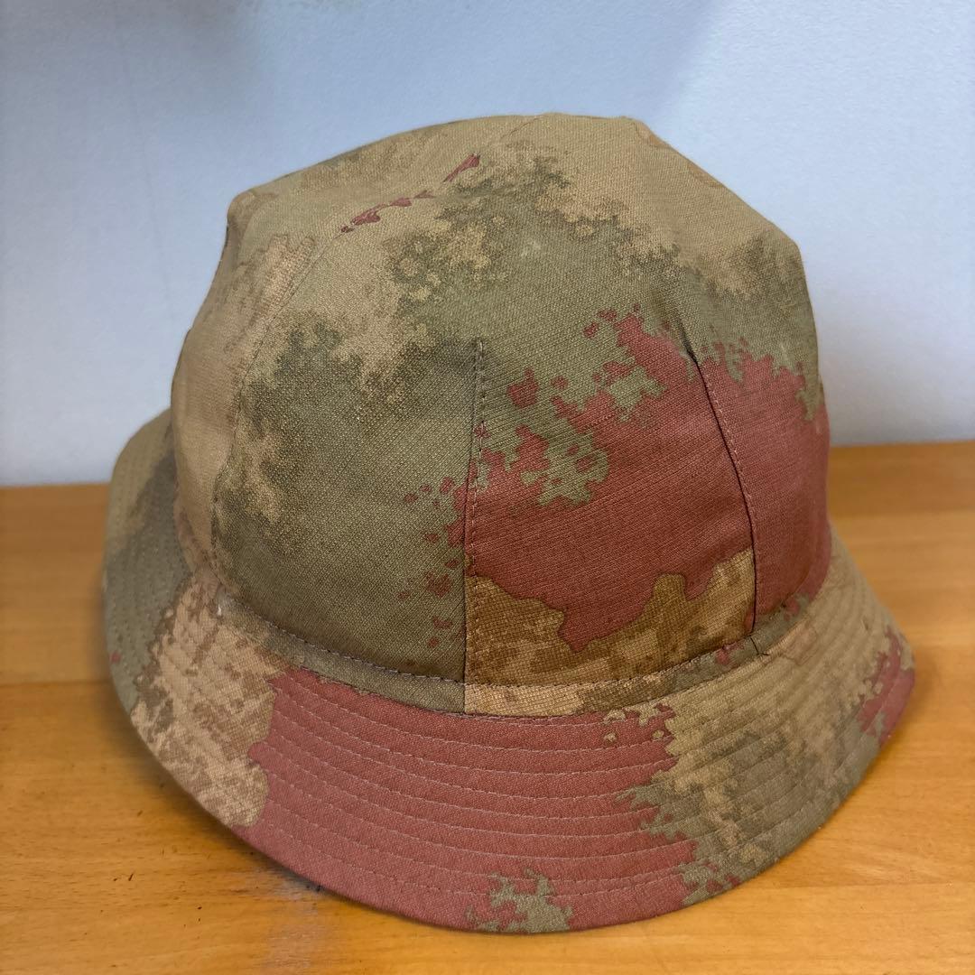 ガーシャス/Gacious/サファリハット/迷彩/おしゃれ/丸型/レア