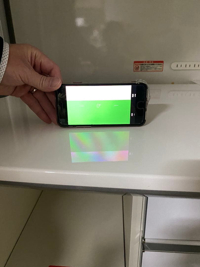 1/25までの出品です。綾野製作所　ホワイトキッチンカウンター スライド扉付き