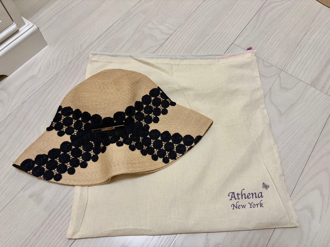 美品！アシーナニューヨーク Athena NEW YORK ハット