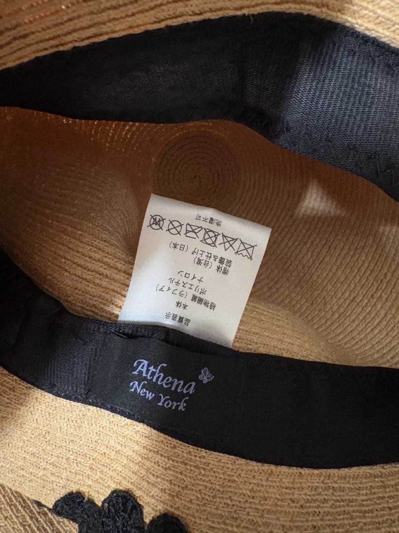 美品！アシーナニューヨーク Athena NEW YORK ハット