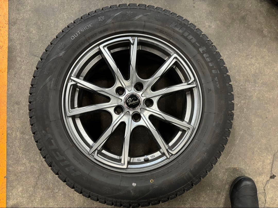 Hifly 16インチ スタッドレスタイヤ ホイールセット 4本