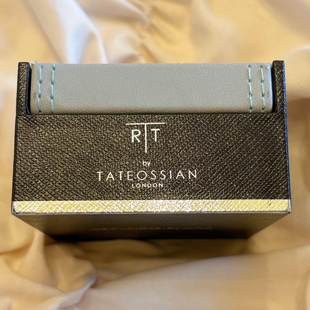 み*ぃ様 未使用 タテオシアン グリッドロング タイバー ガンメタル ネクタイピ