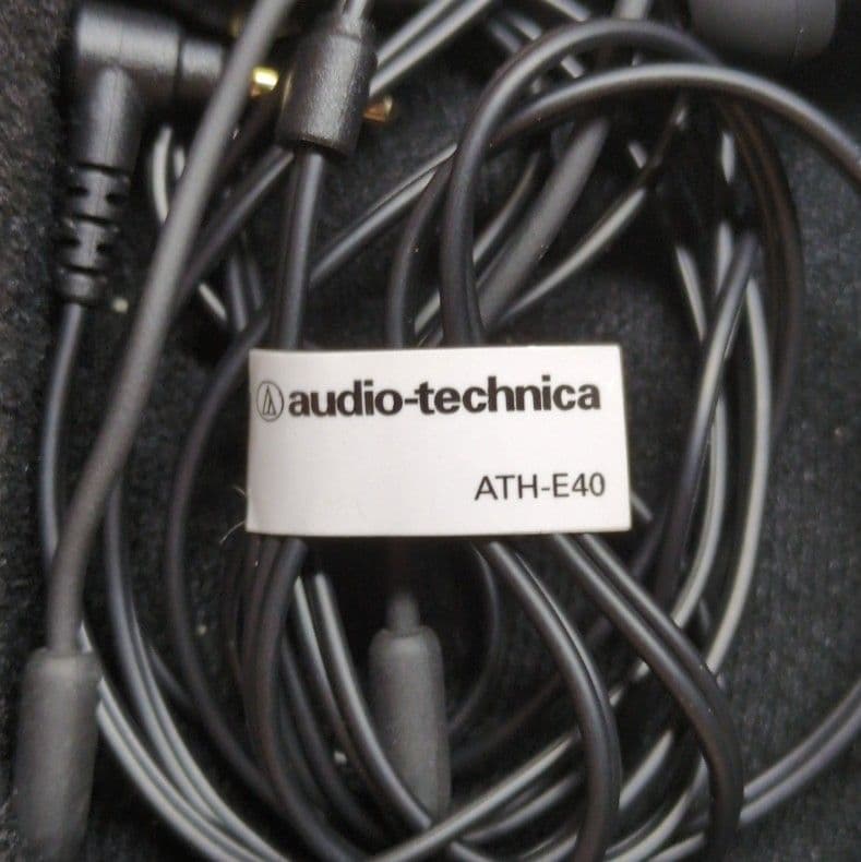 audio-technica　ATH-E40　有線イヤホン