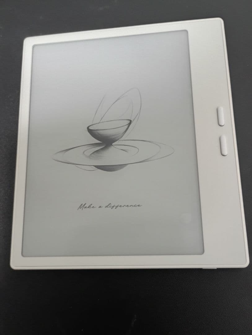 BooｘGo７ホワイト　電子書籍リーダー本体