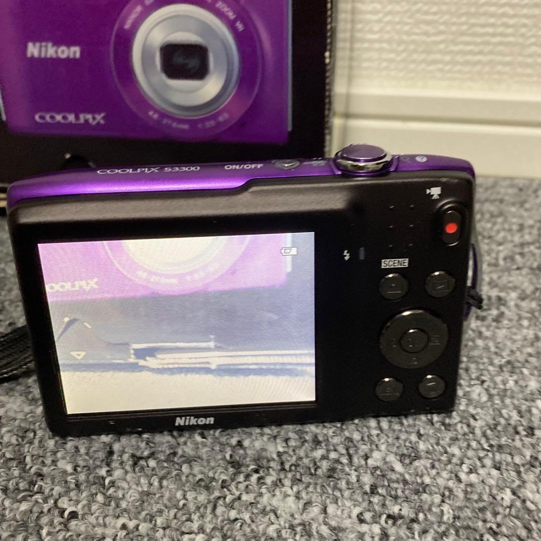 Nikon COOLPIX S3300パープル