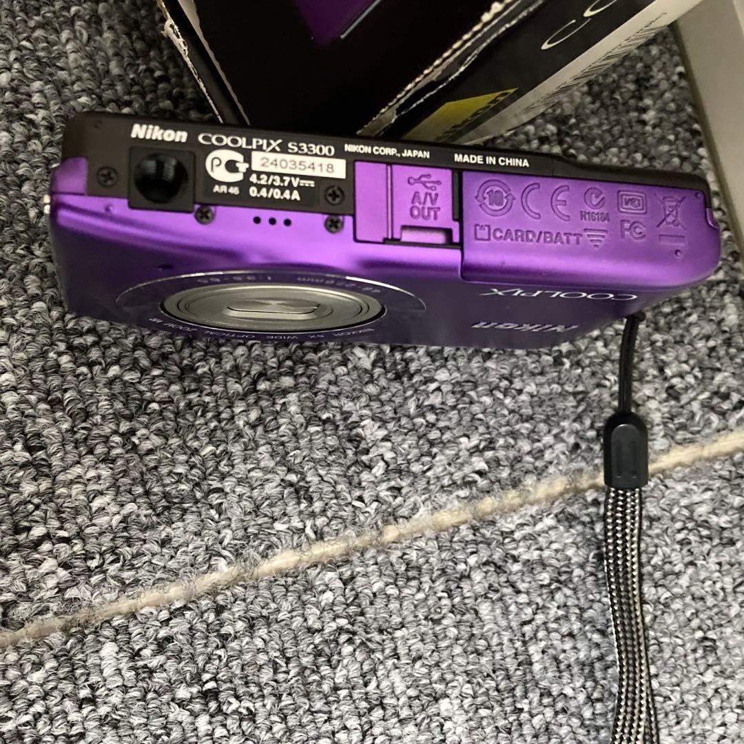 Nikon COOLPIX S3300パープル