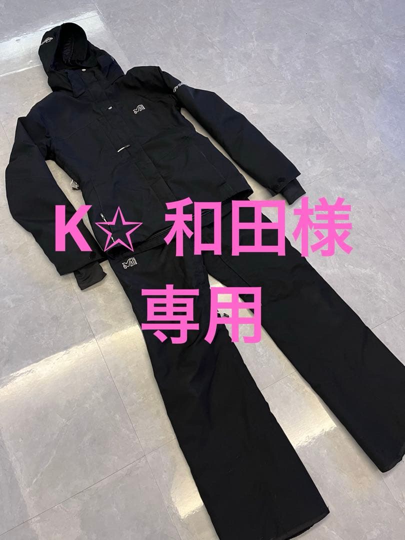 MILLET ミレー レディース S 　スキーウェア　上下セット スノボウェア