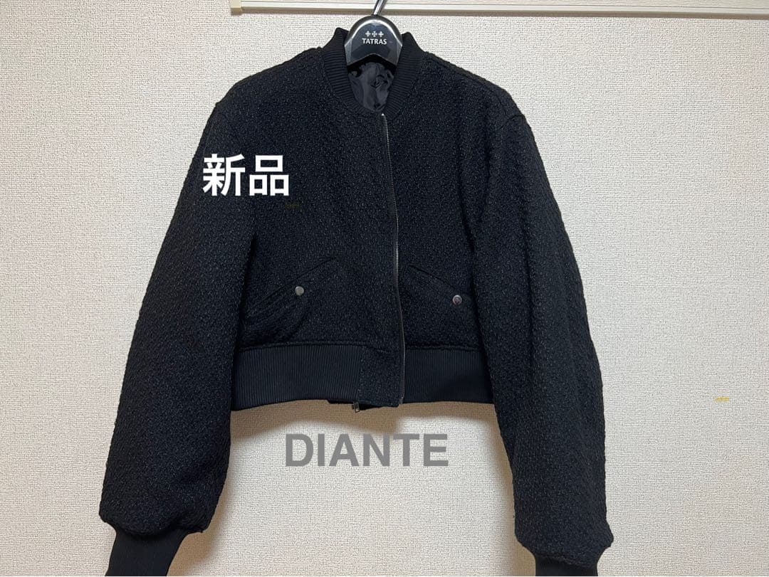 【新品】DIANTE CLASSIC TWEED BLOUSON