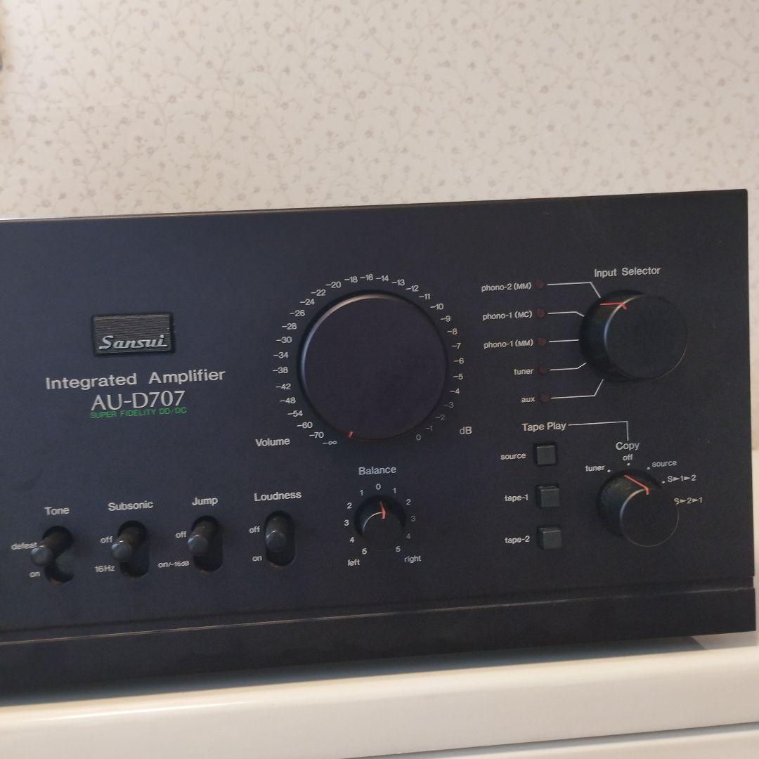 SANSUI/AU-D707プリメインアンプ