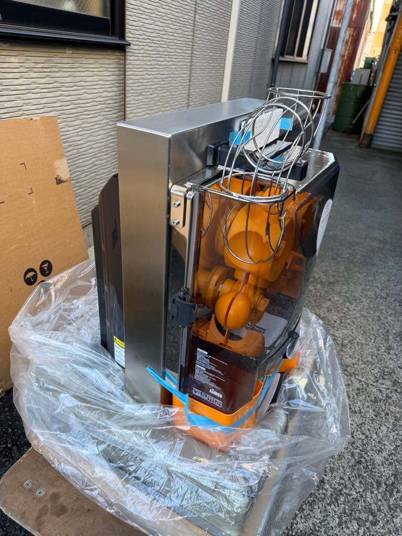 【未使用】ZUMEX ズーメックス オレンジジューサー エッセンシャル・プロ