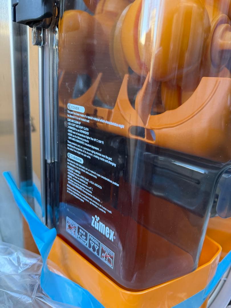 【未使用】ZUMEX ズーメックス オレンジジューサー エッセンシャル・プロ