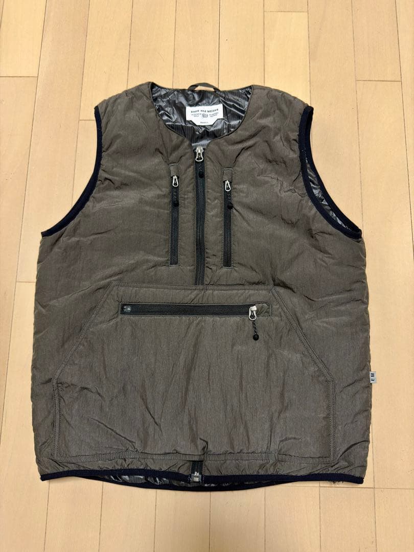 ends and means Tactical Puff Vest エンズ